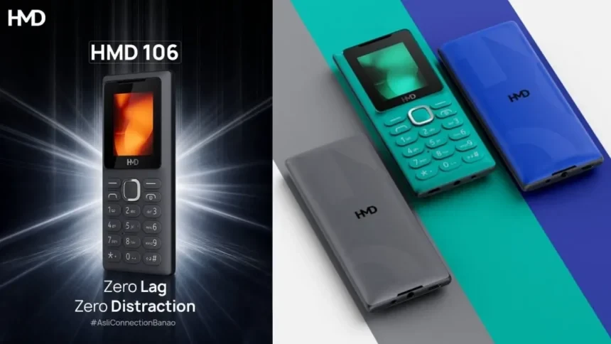 HMD повертає телефони у стилі старих Nokia: новий HMD 106 працює без 4G і 5G
